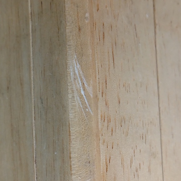 Wooden Recipe Card Holder Hinged Lid w/ Slot Light Wood - Picture 8 of 12